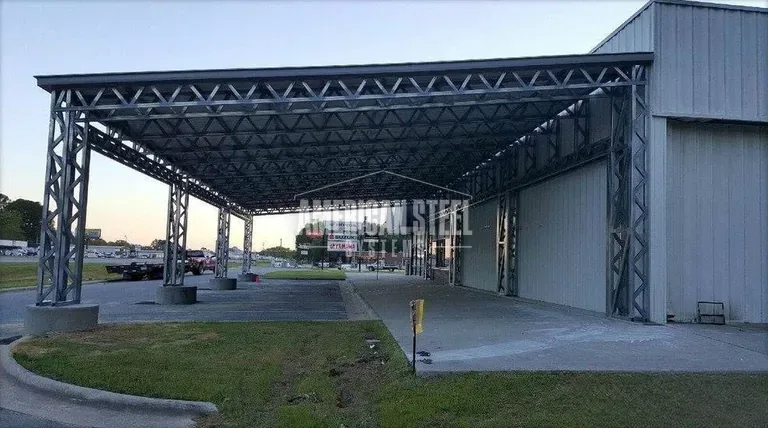32′ × 73′ × 14′ Commercial Lean-to