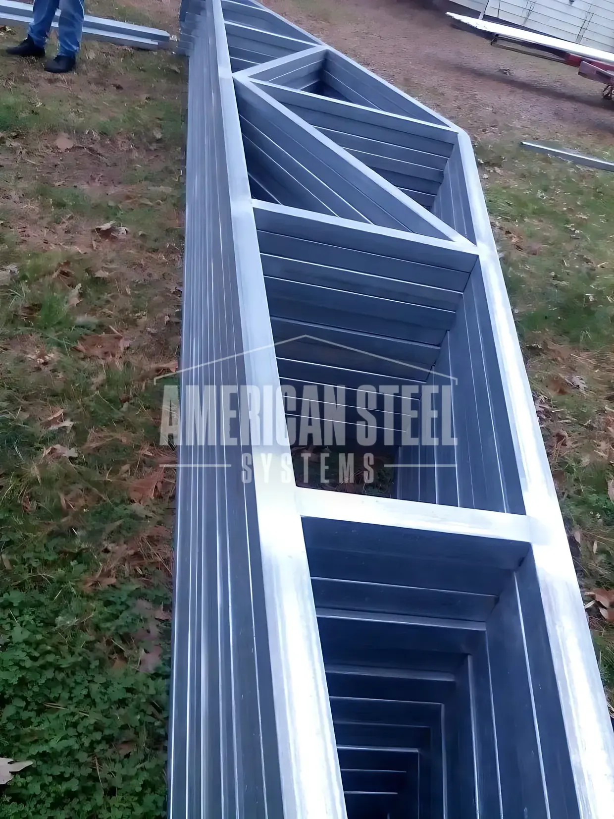 Box-Truss Steel Frame